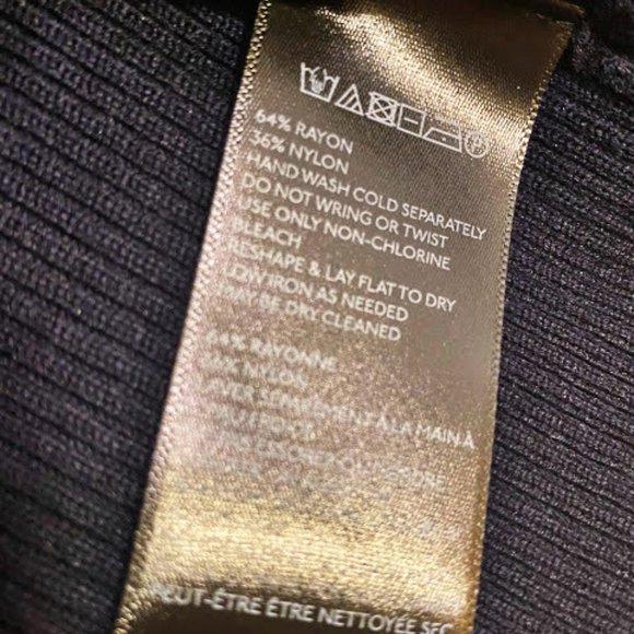 Anthropology Moth Ribbed Fitted V Neck Sweater - Picture 4 of 5